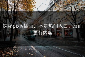 探秘pixiv插画：不是热门入口，反而更有内容